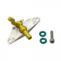 Water In Fuel Wif Trap Drain Valve Lever Inline Adapter For 2008-2010 Ford F-250 F-350 F-450 F-550 Super Duty Replaces Oe 