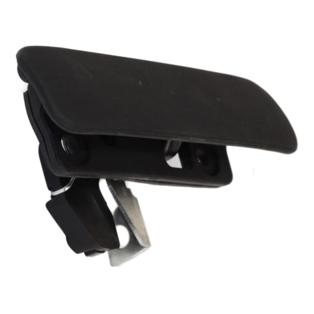 Rear Exterior Door Handles Pair For Ford E-350 Econoline 1992 To 1998 Hinged Textured Black Plastic Replaces 8c2z1526604bd
