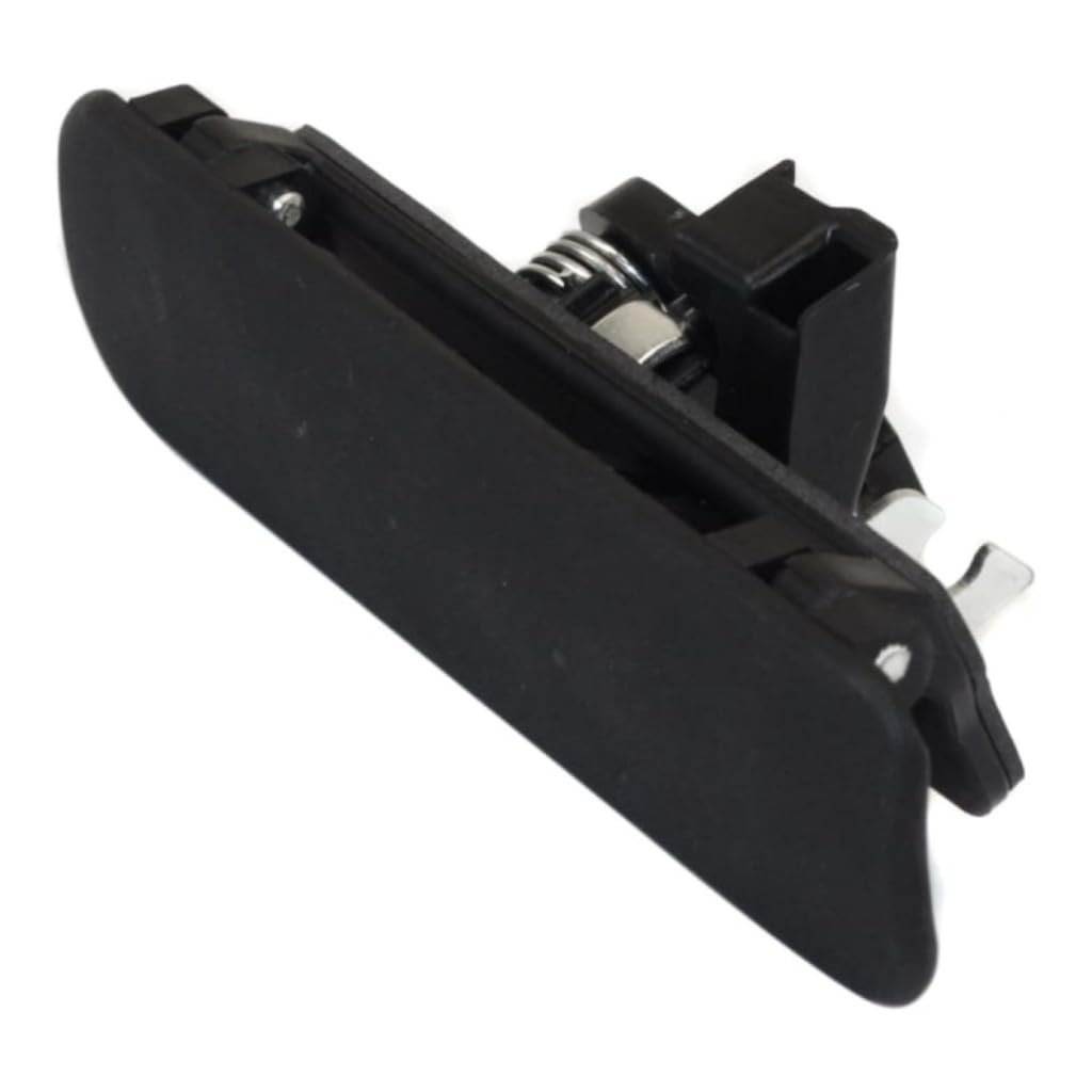 Rear Exterior Door Handles Pair For Ford E-350 Econoline 1992 To 1998 Hinged Textured Black Plastic Replaces 8c2z1526604bd