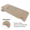 Ocpty Right Passenger Side Beige Sun Visor Without Sunroof Fit For 2005 2006 2007 2008 2009 2010 2011 2012 2013 2014 Toyota