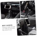 Tehaux Mobile Phone Holder Mount Cradle Car Clip Bracket Cup For Phones Cellphone Plastic Telephone Storage Rack