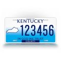 Personalized Novelty Kentucky License Plate Ky Custom Text Auto Tag