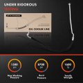 A-premium Engine Oil Cooler Line Hose Assembly Compatible With Chevrolet C1500 C3500 1991-1993 C2500 1991-1992 Gmc K2500