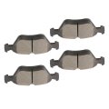 Front D853 Semi Metal Disc Brake Pad Set With Hardware For Chrysler Crossfire 2004 2008 And Mercedes Benz Clk E Class Slk 1996 