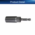 Auniwaig 1 4 Quick-change Hex Shank 15mm Nut Setter Driver Drill Bit 80mm Length Metric No Magnetic 1pcs