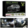 Fyre Flys 9 Piece White Led Interior Lights For 2015 2016 2017 2018 2019 2020 2021 2022 2023 Jeep Renegade Super Bright 6000k 
