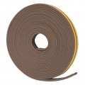 Weather Stripping 4pcs 19 7ft X 3 8 W 4 25 T Self Adhesive Foam Seal Strip E Shaped Insulation Tape For Door Window Brown 