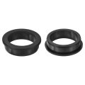 2pcs Rubber Grommets 2-1 4 57mm Drill Hole 1-7 8 47mm Id Top Hat Grommet Black Silicone Plug Gasket For Wiring Automotive 