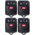 Ocpty 4x Keyless Entry Remote Control Key Fob Clicker Transmitter Replacement For Specific Lincoln Mazda Mercury Series