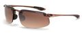 12 Pack Es4 Safety Glasses 211125 Hd Brown Flash Mirror Lens Crystal Frame Ansi Z87 2010 Rated Polarized And Abrasion Resistant 