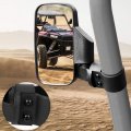 X Autohaux Pair Utv Rear View Side Mirror 1 75 2 Clamp Adjustable For Polaris Rzr Kawasaki Yamaha