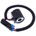 Fridayparts 12v Solenoid Valve Coil Compatible For Hydraforce Bobcat 453 463 553 653 751 753 763 773 7753 S150 S160 S175 T180