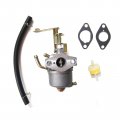Carburetor For Troy Bilt 01923 And Mitsubishi Mgc1101 Generators 900 1000 1050 Watt Includes Gaskets Fuel Line Filter 