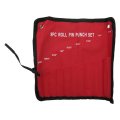 Usonline911 Premium 9 Piece Forged Steel Punch Set Pin For Gunsmith Jewelers Watchmakers Building Engineers Carpenters