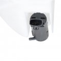 Wflnhb Windshield Washer Fluid Reservoir 1 8l White Replacement For 1998-2002 Toyota Corolla Chevy Prizm 8531502030 To1288141