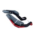 Handguards Universal Fit Handle Protector For Dirt Bikes Atv Scooters Windproof Collision Barrier Red