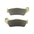 Disc Brake Pad Set For H-d Xg 500 Street 2014 2015 And 750 Front Rear Gold Brass Alloy Graphite Ceramic Bpfa643-gold 