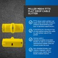 Miller Mb04 Fttx Flat Drop-cable Slitter With Articulating Hinge Easily Portable Tool For Professional Technicians Electricians