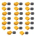 20 Pcs Xt60h Connector Plug Male Female Gold Plated With Protective Shell