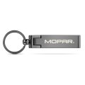 Mopar Multifunction Cell Phone Stand Purse Bag Table Hanger Foldable Gunmetal Gray Key Chain