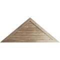 Ekena Millwork Gvurtr64x19dsdpr Timberthane Rustic Urethane Gable Vents Primed Tan 