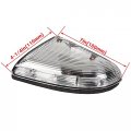 Ecotric Right Mirror Turn Signal Light Compatible With 2009-2013 Dodge Ram 1500 2010-2013 2500 Rh Front Passenger Side Lamp
