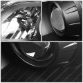 Black Housing Amber Corner Projector Headlight Lamps Tool Kit Compatible With Sienna 11-17