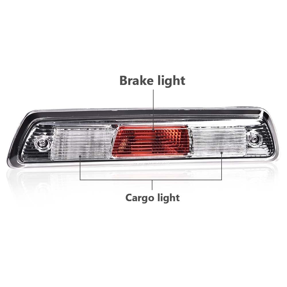 Third 3rd Brake Light For Ford F150 2009-2014 High Mount Stop Tercera Luz De Freno Clear