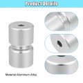 X Autohaux 2 Pcs Trailer Tailgate Lift Assist Rollers Aluminum Alloy With 1 4 Flat Washers Locking Rings Clevis Pins Kit Car