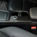 Yiwang Carbon Fiber Interior Control Cup Holder Cover Trim For Mercedes Benz A Gla Cla Class C117 W117 W176 X156 2012-2018 Left