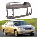 Dash Stereo Bezel 2din Car Radio Fascia Cd Dashboard Panel Frame Abs Replacement For Camry 2000 2001 2002 2003
