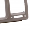 Dash Stereo Bezel 2din Car Radio Fascia Cd Dashboard Panel Frame Abs Replacement For Camry 2000 2001 2002 2003