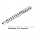 Uxcell Thread Milling Threading Tap 3 8 -16 Unc Left Hand Machine Hss High Speed Steel 6542 Uncoated Straight Flutes 2b