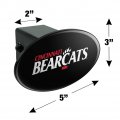 University Of Cincinnati Secondary Logo Oval Tow Hitch Cover Trailer Plug Insert 2
