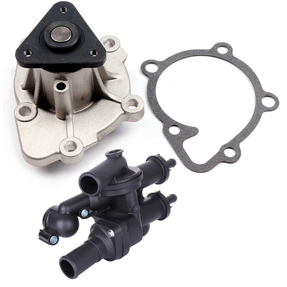 Thermostat Housing And Water Pump For Chrysler 200 Sebring Dodge Avenger Caliber Journey Jeep Compass Patriot Replaces Cr7180