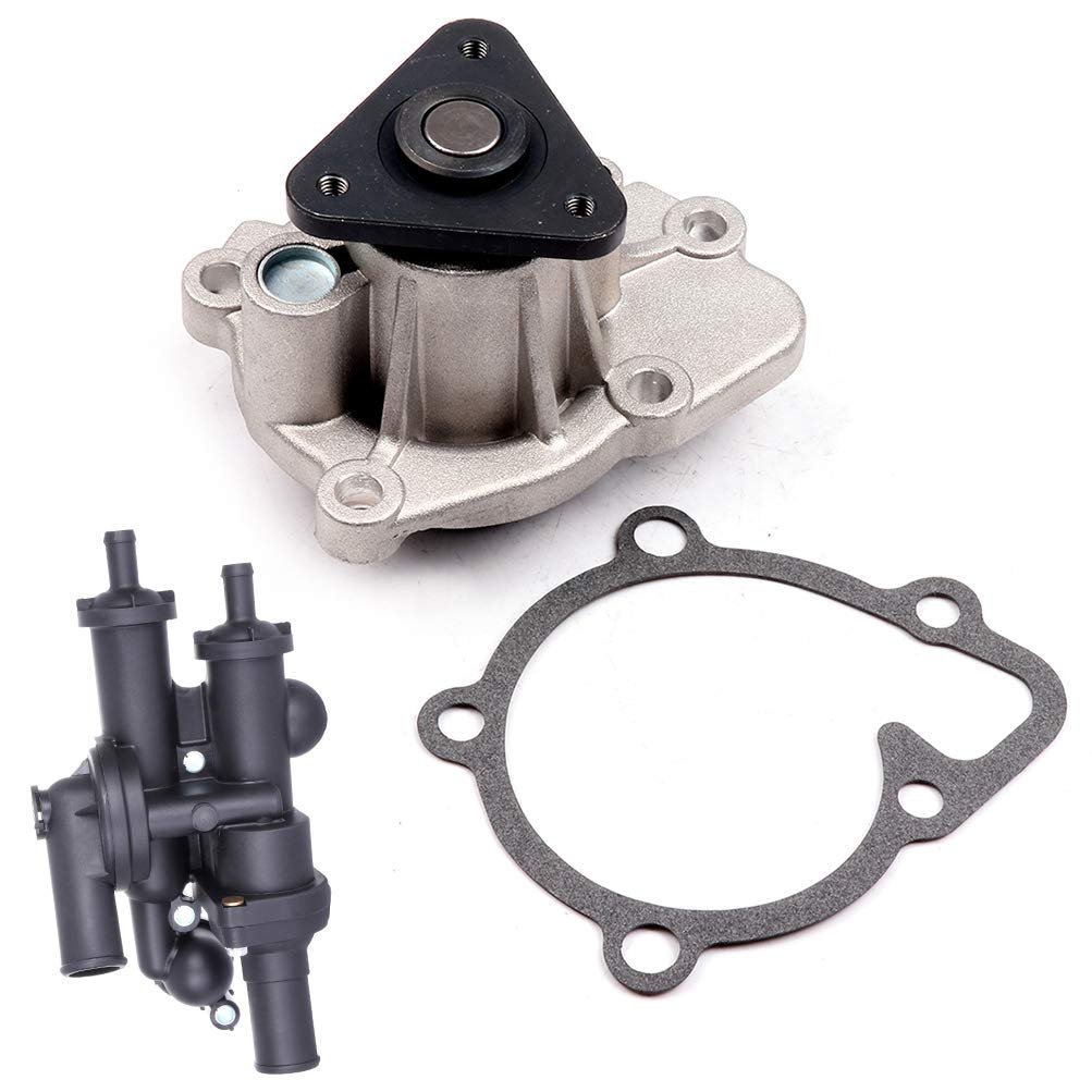 Thermostat Housing And Water Pump For Chrysler 200 Sebring Dodge Avenger Caliber Journey Jeep Compass Patriot Replaces Cr7180