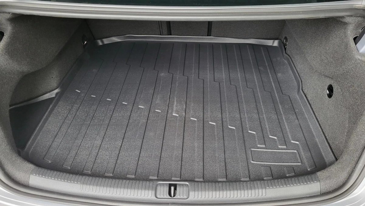 Cargo Liner Trunk Mat For Audi A3 Quattro Sedan 8v 3rd Gen 2015 2020 Weather Resistant Rubber Floor With Raised Lip And Non