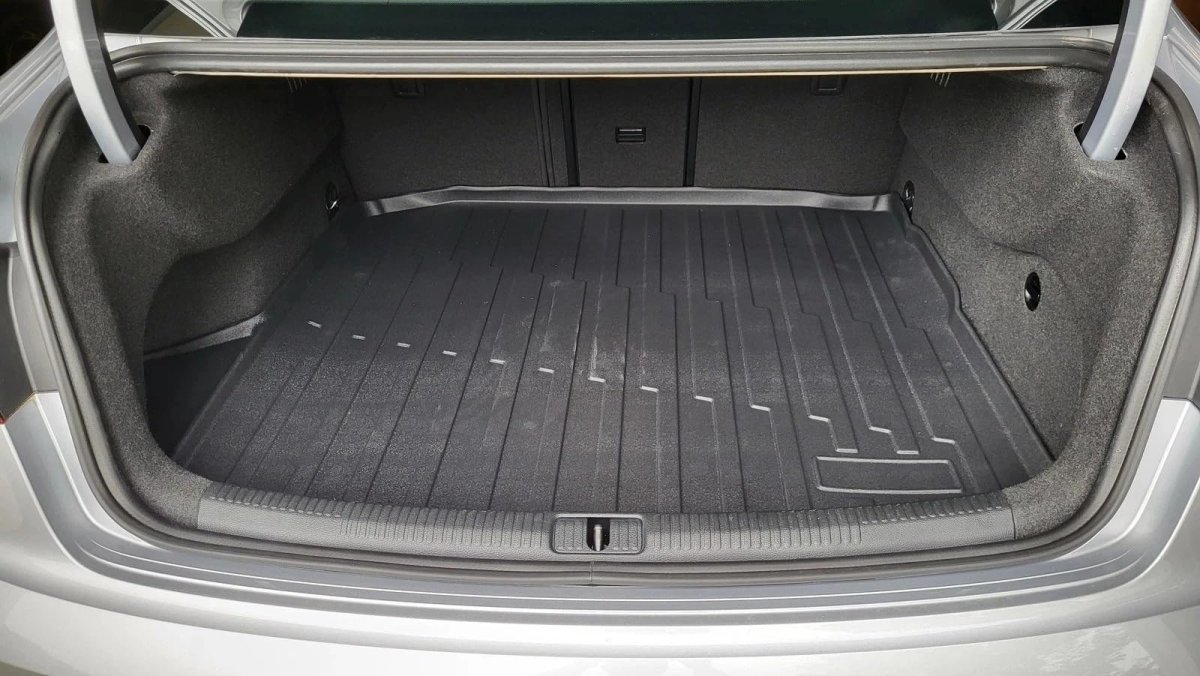 Cargo Liner Trunk Mat For Audi A3 Quattro Sedan 8v 3rd Gen 2015 2020 Weather Resistant Rubber Floor With Raised Lip And Non