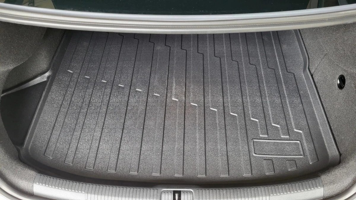 Cargo Liner Trunk Mat For Audi A3 Quattro Sedan 8v 3rd Gen 2015 2020 Weather Resistant Rubber Floor With Raised Lip And Non