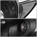 Auto Dynasty Black Housing Clear Side Projector Headldight Head Lamps Tool Kit Compatible With Sonata 11-14