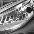 Auto Dynasty Black Housing Clear Side Projector Headldight Head Lamps Tool Kit Compatible With Sonata 11-14