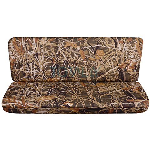 Totally Covers For 1997-2003 Ford F-150 Super Cab Camo Truck Seat Rear 40 60 Split Bench Wetland Camouflage 16 Prints F-series