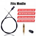 Carburetor Choke Cable And Starter Valve Plunger Kit Compatible With Honda Trx350 Rancher Fourtrax 300 350 Foreman 400