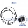 Uxcell Front Left Right Car Abs Sensor Wheel Speed No 479101ka0a Fit For Nissan Juke 1 6l Cvt 2wd Base 2011-2017
