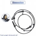Uxcell Front Left Right Car Abs Sensor Wheel Speed No 479101ka0a Fit For Nissan Juke 1 6l Cvt 2wd Base 2011-2017