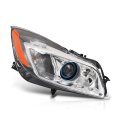 Led Right Side Headlight Assembly Front Headlamp For Buick Regal 2009-2012 20990314 22934024 Clear Lens Black Housing Amber 