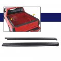 G-plus 2pcs Black Bed Rail Cover Compatible With Chevy Silverado 5a 8 2007-2013 Tailgate Protector Cap