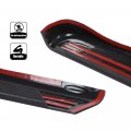 G-plus 2pcs Black Bed Rail Cover Compatible With Chevy Silverado 5a 8 2007-2013 Tailgate Protector Cap