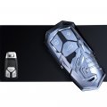 Autek For Audi Key Fob Coverchain Metal Key Case A4 Q7 Q5 Tt A3 A6 Sq5 Sq7 R8 S5 Keyless Smart Remote Silver Small