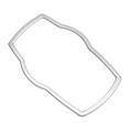 Beler Silver Car Interior Multimedia Button Cover Decor Molding Trim Decoration For Bmw 1 3 4 5 7 Series X1 X3 X4 X5 X6